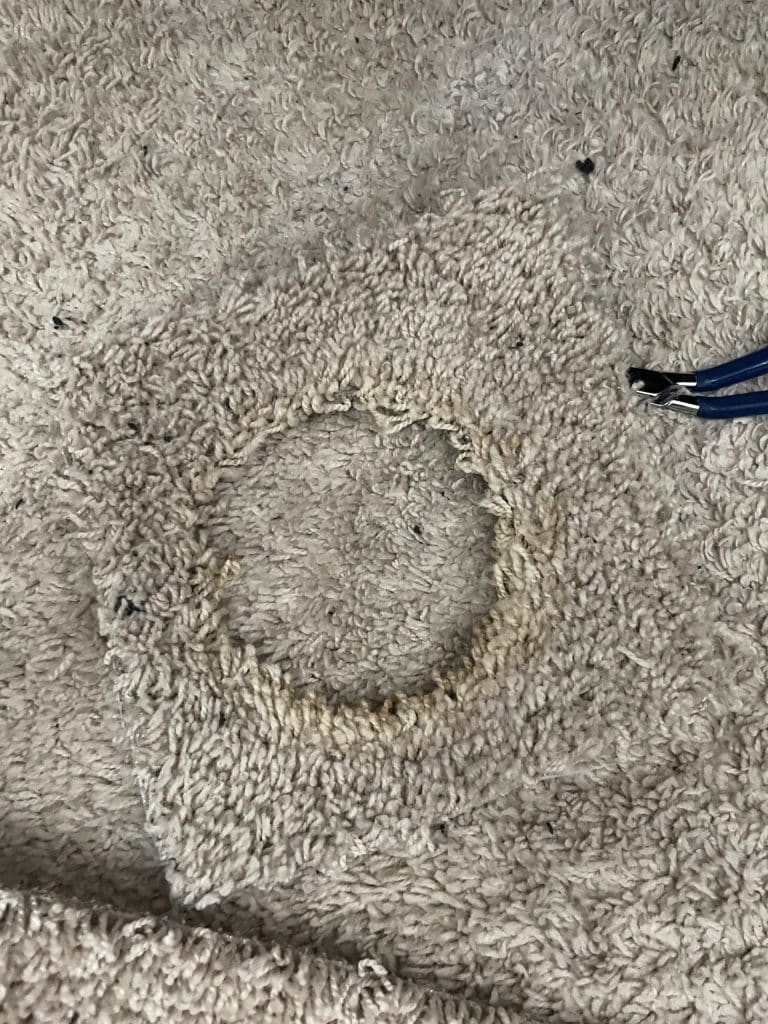 Carpet Repair in Corona, California (4662)